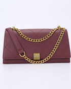 Rhombus Chain Crossbody Bag