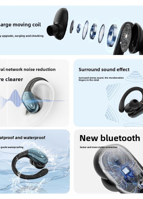 Smart Digital Noise Canceling Bluetooth Headset