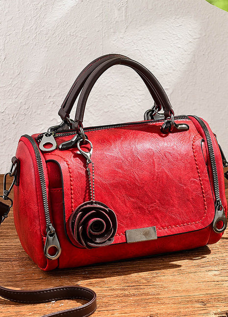 Small Flower Pendant Crossbody Bag