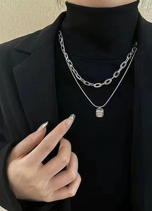 Adjustable Alloy Necklace Light Jewelry