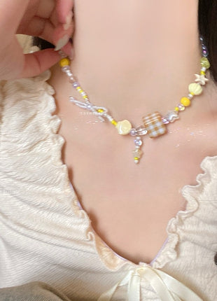 Super sparkly zircon necklace