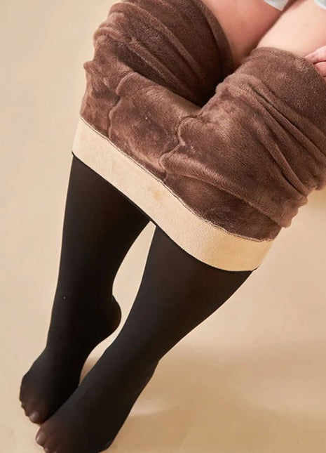 Thick Thermal Tights Stockings Women Warm Winter Sexy Transl