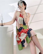 Princess-style summer lightweight dress for women