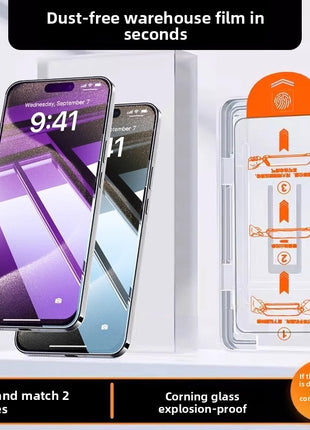 Full-screen privacy tempered glass screen protector