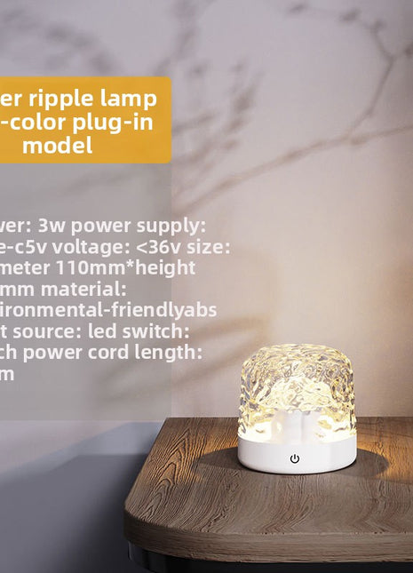 Bluetooth Speaker with Ripple Light