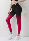 Ankle-length pants-black and red