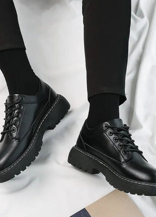 Versatile business casual leather shoes