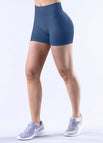 Low waist shorts blue gray