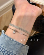 Woven Metal Bracelet