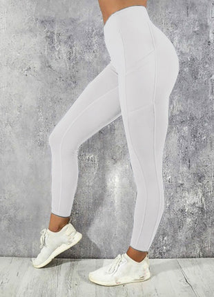 Sports yoga pants hip waist sports high waist leggings