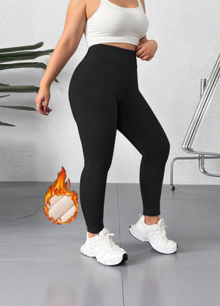 Thickened and fleece-lined leggings for women