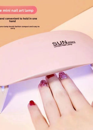 Mini mouse nail art heating lamp