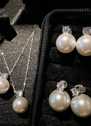 Princess Style Zircon Pearl Jewelry