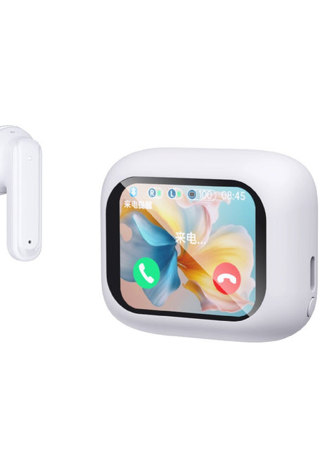Wireless Bluetooth Earbuds with Touch Screen and Noise Cancellation
