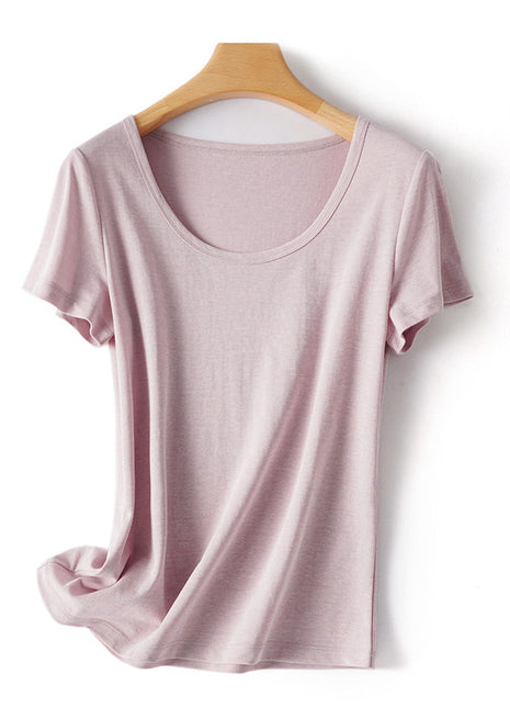 V-neck slimming women's T-shirt