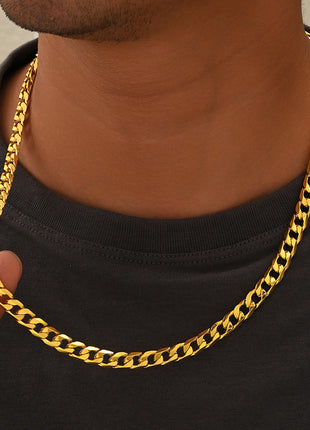 Men's side bracelet necklace