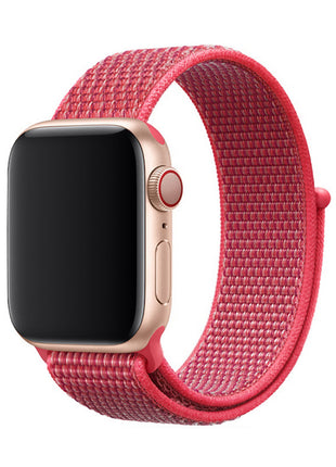 Breathable woven loop Velcro watch strap