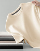 Mens Waffle Texture Short Sleeve T-Shirt