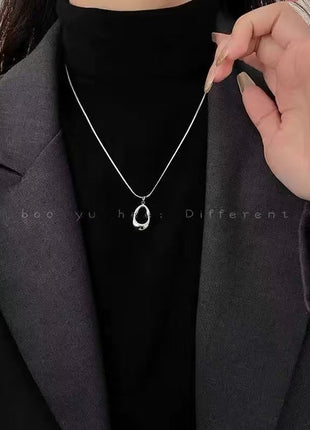 Adjustable Alloy Necklace Light Jewelry