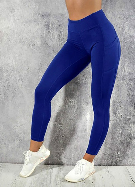 Sports yoga pants hip waist sports high waist leggings