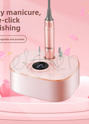 Electric nail polishing machine