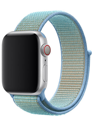 Breathable woven loop Velcro watch strap