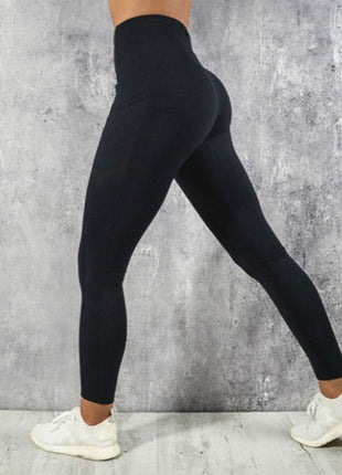 Sports yoga pants hip waist sports high waist leggings