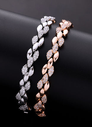 High-Shine Bracelet with Copper Base