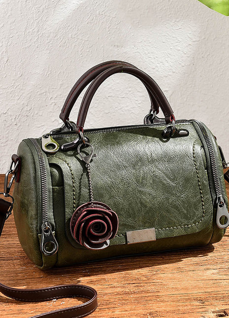 Small Flower Pendant Crossbody Bag