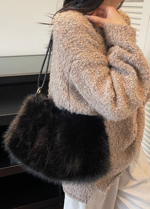 Plush Shoulder Bag