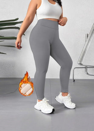 Thickened and fleece-lined leggings for women