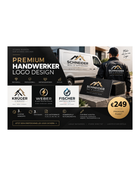 Premium Handwerker & Local Business Logo Design