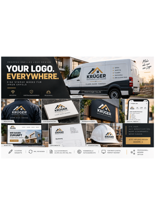 Premium Handwerker & Local Business Logo Design