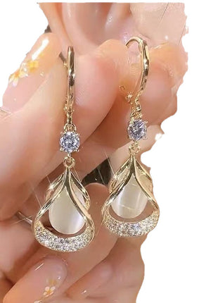 Drop earrings