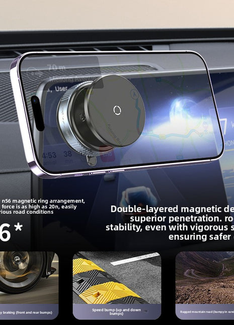 Magnetic mobile phone holder