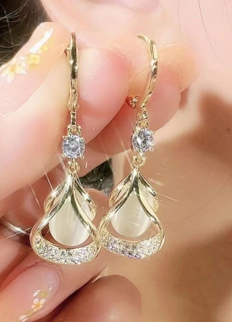 Drop earrings