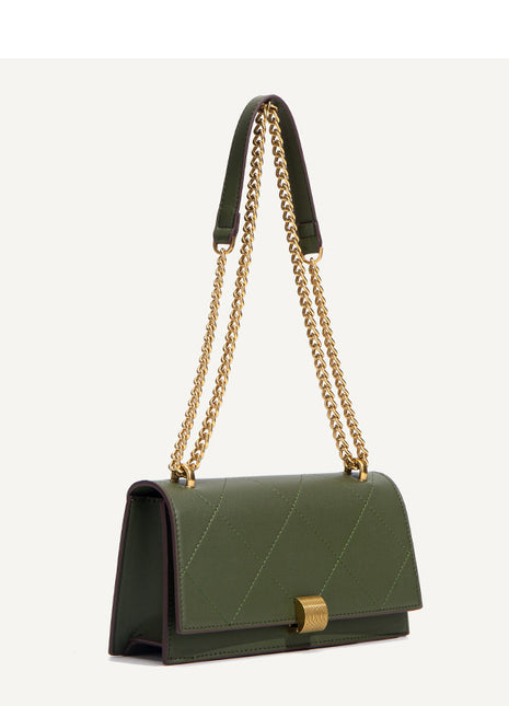 Rhombus Chain Crossbody Bag