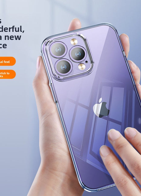 Apple 17 Phone Case Iphone16 Transparent Soft Case 15 Four-Corner Anti-Drop Ultra-Thin 13Pro14 Space Protective Case