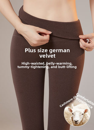 Double-sided German velvet leggings