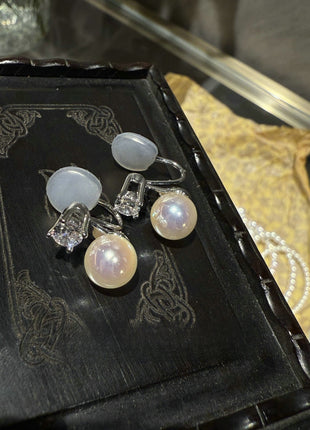 Princess Style Zircon Pearl Jewelry