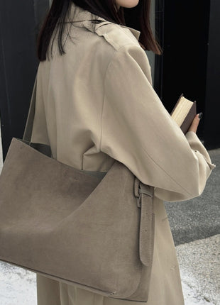 Nubuck Leather Tote Bag for Women