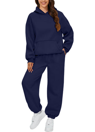 Autumn and winter casual hoodies, sportswear and long pants