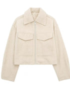 Short jacket coat