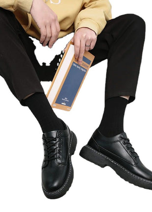 Versatile business casual leather shoes