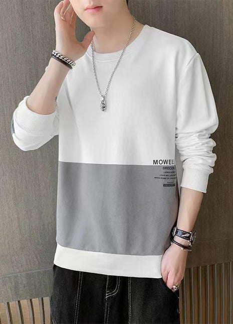 Trendy Loose Long-Sleeve T-Shirt