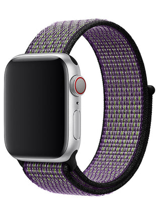 Breathable woven loop Velcro watch strap