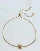 Sunflower Gold Plated Women's Bracelet