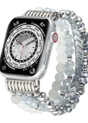 Apple Watch Jewelry Beaded Strap with Arrow Design
