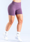 Low waist shorts grape purple