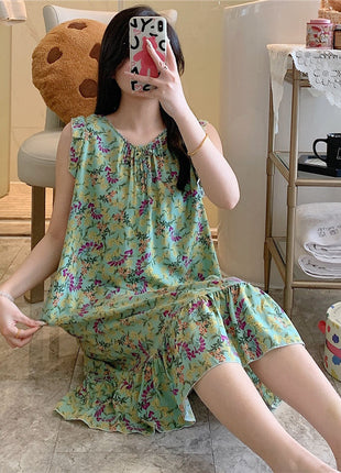 Princess-style summer lightweight dress for women